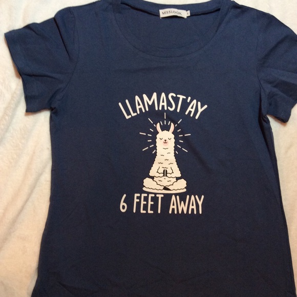 BOGO Blue Graphic Print T-shirt - Picture 5 of 13